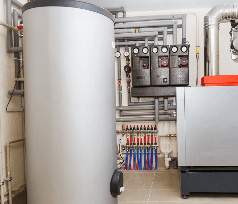 Boiler-Installation