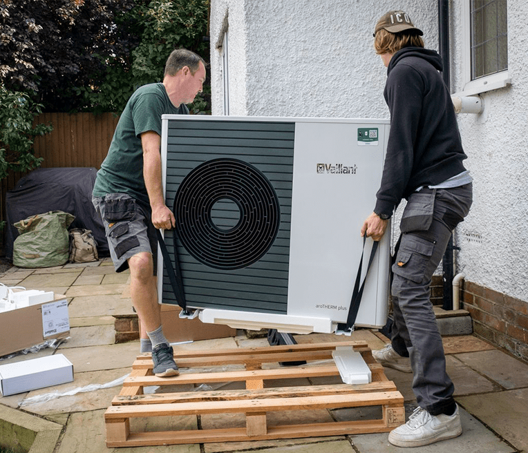 Heat-Pump-Installation