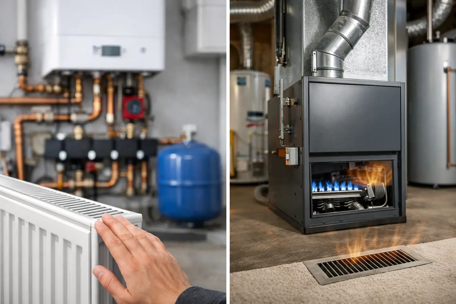 Boiler Versus Furnace Heating for Your Home