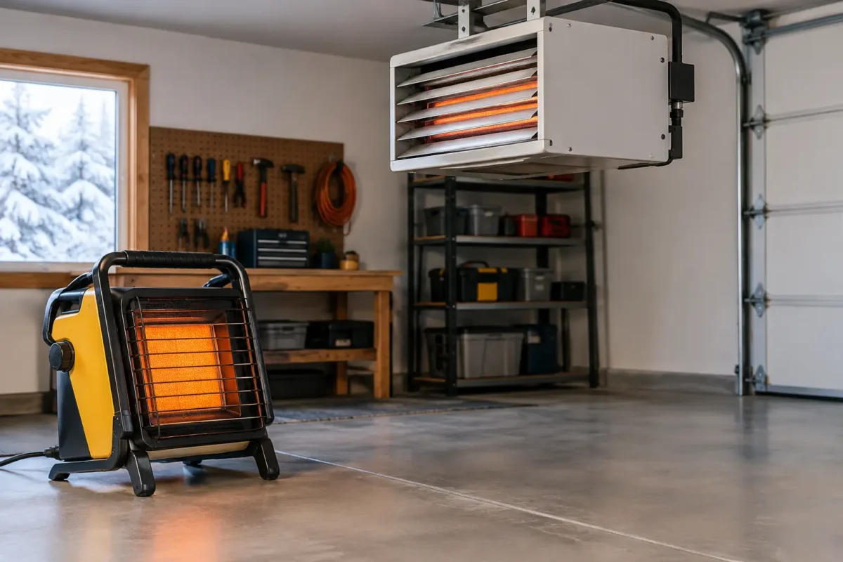 Best Garage Heating Options for Cold-Weather Homes